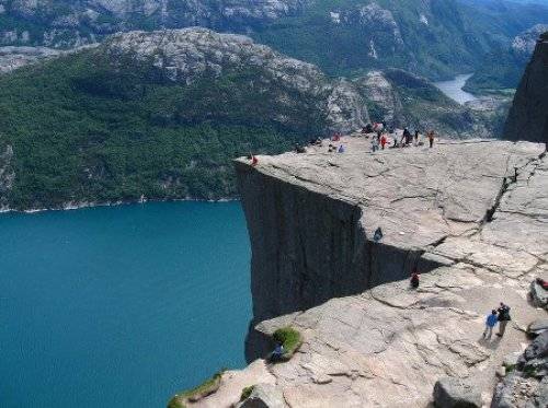 挪威的布道坛岩